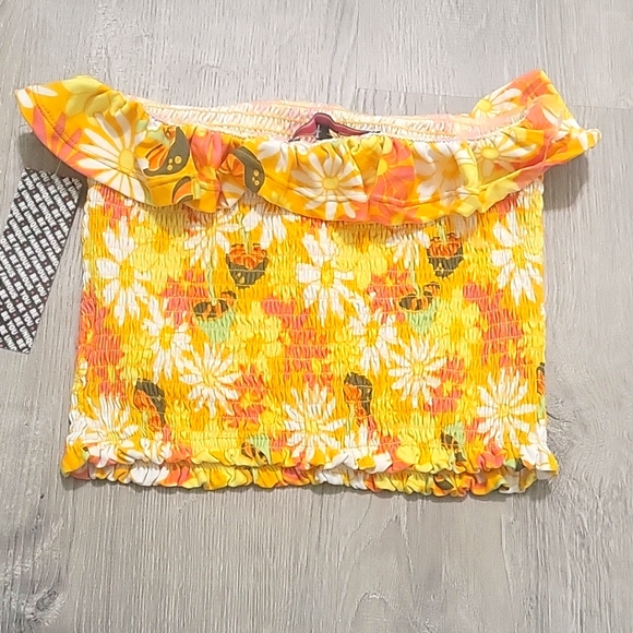 Floral tube top - Picture 2 of 2